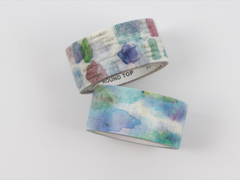 RoundTop Crystals and Sky Way Washi by Insomnia Design