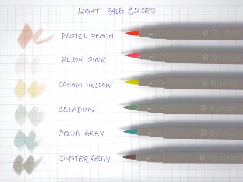 Rushon Petite Brush 6 Color Set
