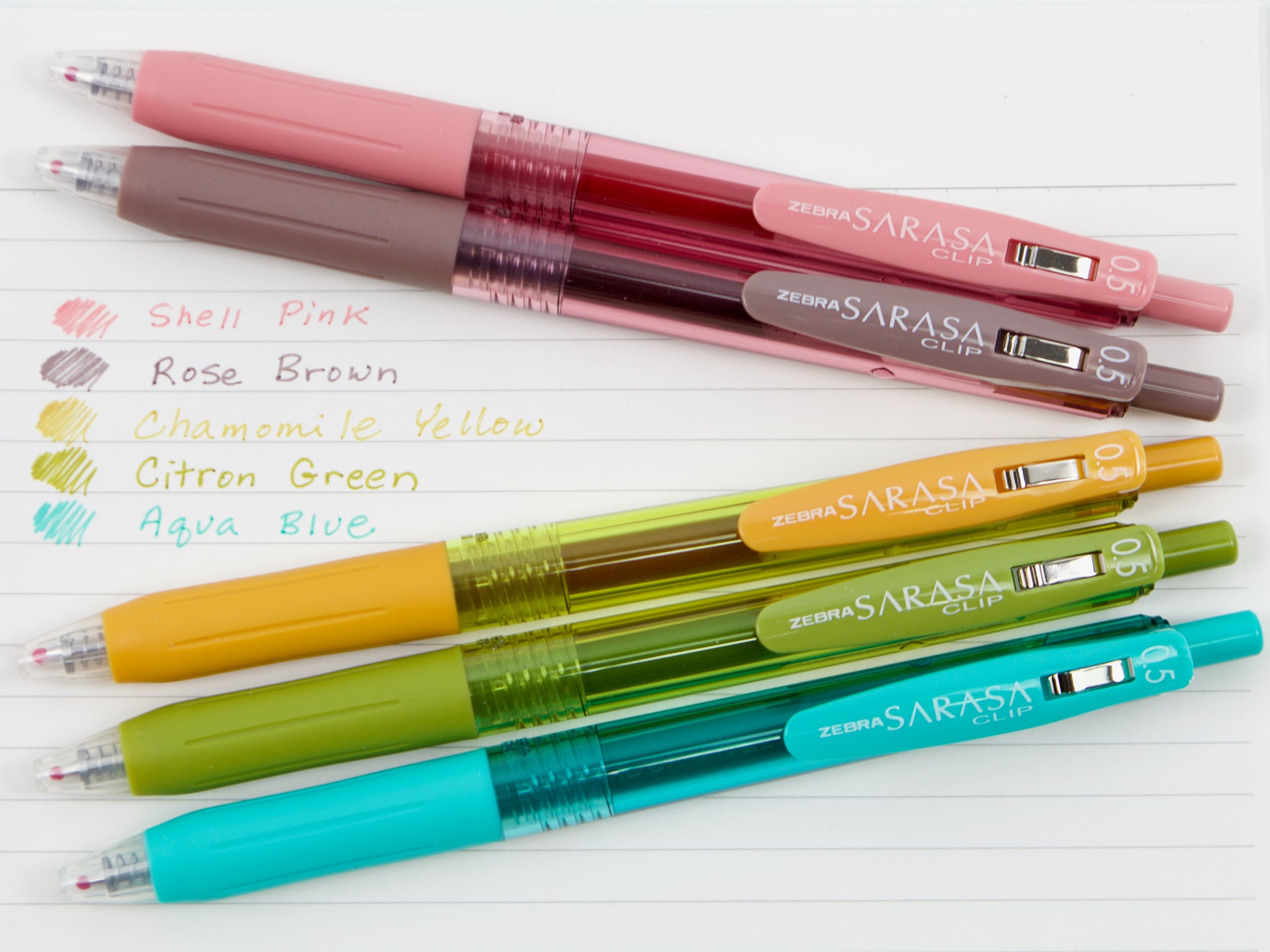 Sarasa Clip 20 Color Set .5 mm - Tokyo Pen Shop