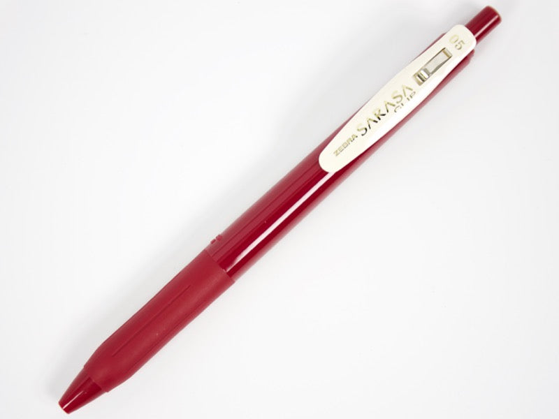 Zebra Sarasa Clip Vintage-Stift – 0,5 Mm, 3er Set Mit Dalarna-Pferd-Muster, Wasserfeste Pigmenttinte