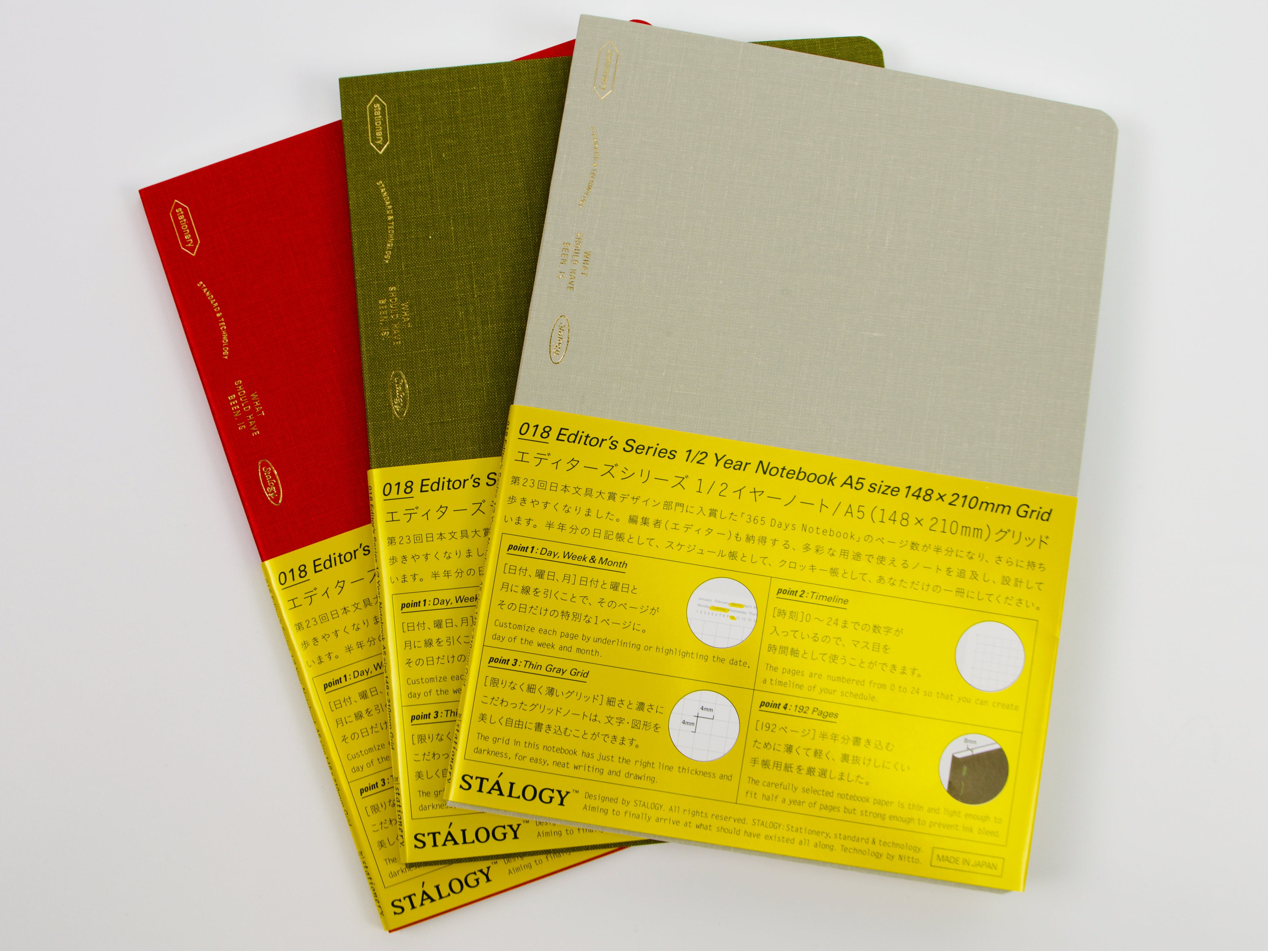 Stalogy A5 12 Year Limited Edition Colors 2023 Tokyo Pen Shop