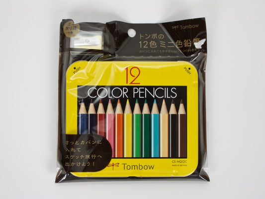 Tombow Travel Size 12 Color Pencil Set