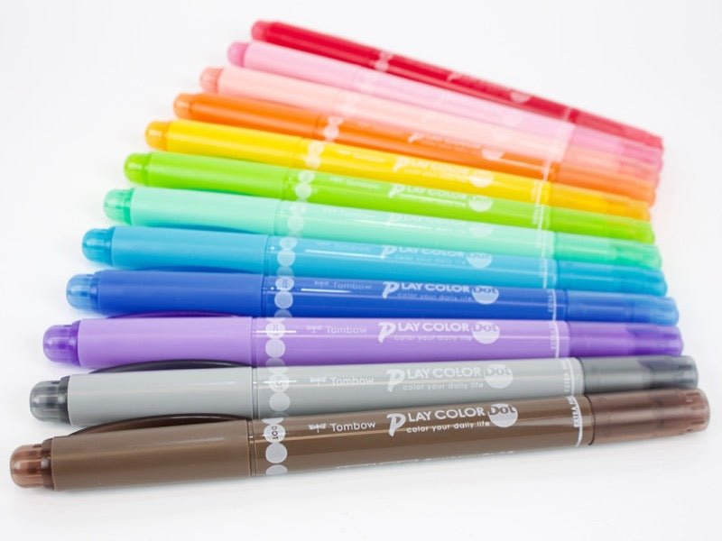 Tombow Play Color DOT 12-Pack - Tokyo Pen Shop