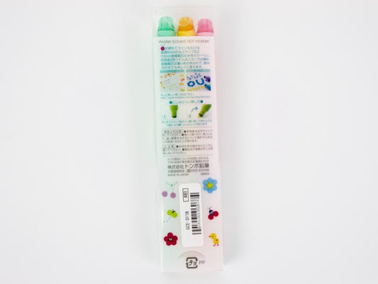 Paquete de 3 rotuladores Tombow Play Color DOT 
