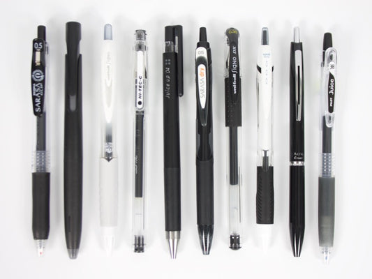 Black Pen Sampler Set