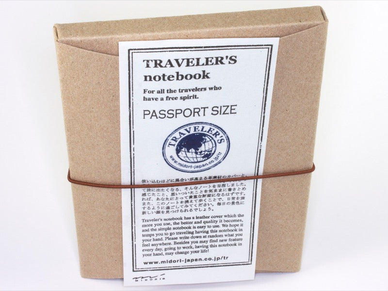 Passport Size Traveler's Notebook