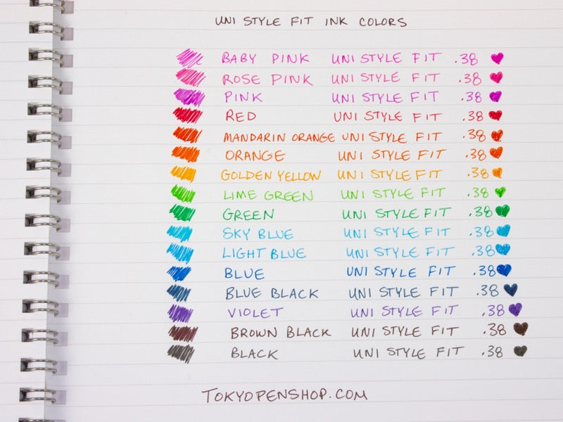 Uni Style Fit Gel Ink Refills